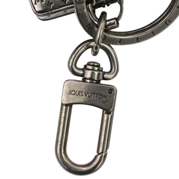 LOUIS VUITTON The Sirius Travel Monogram Bag Charm Key Ring M62717 Silver Col... - Picture 11 of 16